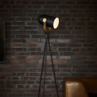 moked Oak Le Klint Carronade II Floor Lamp