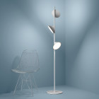 Axolight Orchid LED Floor Lamp in Blue Room
