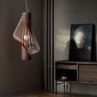 Northern Diva Pendant Smoked Oak in Lounge