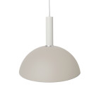 Ferm Living Collect High Socket Pendant Dome White Grey