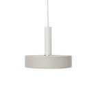 Ferm Living Collect High Socket Pendant Record White Grey