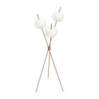 KDLN Kushi LED Floor Lamp Copper