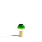 Marset Dipping Light LED Table Lamp Green Brass