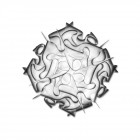 Slamp Veli Ceiling/Wall Light (Medium - Charcoal)