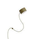 Muuto Post Wall Lamp Light - Brown Green