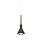 Lodes Rain LED Pendant Black/ Champagne