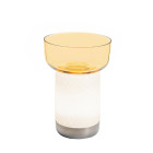 Artemide Bontà Portable LED Table Lamp - Topaz Bowl