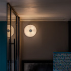 White Foscarini Lumiere XXL LED Wall/Ceiling Light