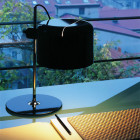 Oluce Coupe 2202 Table Lamp Lifestyle Desk