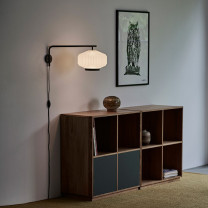 Le Klint Shibui Wall Light Above Shelves