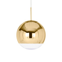 Tom Dixon LED Mirror Ball - Gold Medium 40cm