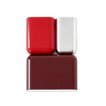 &Tradition Tabata LN10 Wall Light - Burgundy & Vermilion