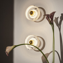 Brass Tom Dixon Stone LED Wall Lights