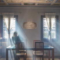 Grey Foscarini Caboche Plus Media R7s Pendant