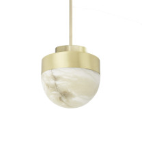 CTO Lighting Lucid Pendant - Brass