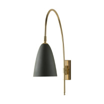 Porta Romana Kingsley Wall Light Brass with Bottle