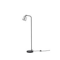 New Works Material Floor Lamp Stainless Steel