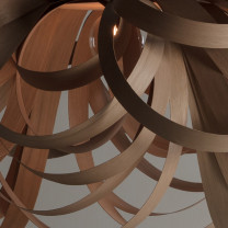 Tom Raffield Butterfly Pendant Giant Closeup