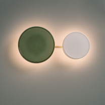 Marset Caramel Double LED Wall Light in Situ