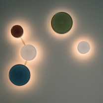 Marset Caramel Triple LED Wall Light In Situ