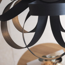 Tom Raffield Noctis Skipper Pendant Closeup