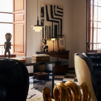 Louis Poulsen PH Aged Brass 3/3 Pendant Lifestyle Study