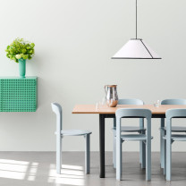 HAY Ava Cone Pendant Light Lifestyle Dining Table