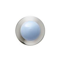 SkLO Dot 1x Wall Light - Oyster/ Nickle