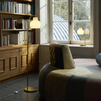 Louis Poulsen VL Ring Crown Floor Lamp Lifestyle Study