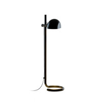 Marset Lauro Floor Lamp Dark Brown Black