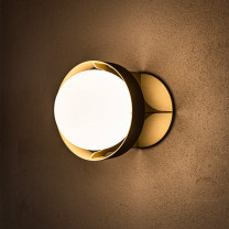 Gold Tala Loop Wall / Ceiling Light