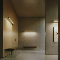 Marset Fris LED Ceiling / Wall Light in Corridor