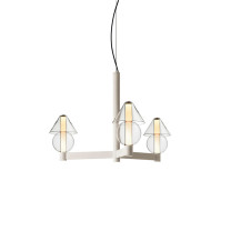 Marset Fragile LED Chandelier CH3 White