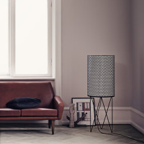 Gubi Pedrera Floor PD2 Lamp Lifestyle Lounge