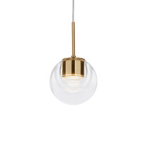 KDLN Dew 1 LED Suspension Light - Brass