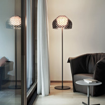 Ochre Grey Flos Tatou Floor Lamp