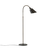 &Tradition Bellevue AJ7 Floor Lamp Grey and bronzed brass
