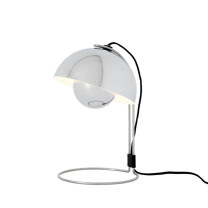 &Tradition Flowerpot VP4 Table Lamp - Chrome