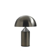 Oluce Atollo Table Lamp Small Black Nickel