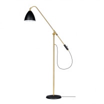 Gubi Bestlite BL4 Floor Lamp Brass Matt Soft Black