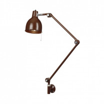 Orsjo Belysning PJ70 Wall Light in Oxide Red