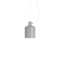 Zero Silo Pendant Light Grey