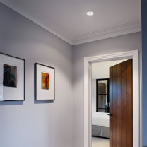 Astro Blanco Round Recessed Spotlight Lifestyle Hallway