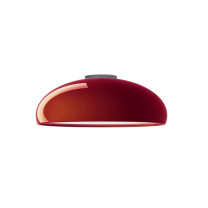 Fontana Arte Pangen Ceiling Light Red
