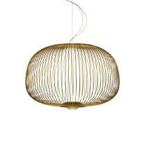 Foscarini Spokes 3 LED Pendant - Gold