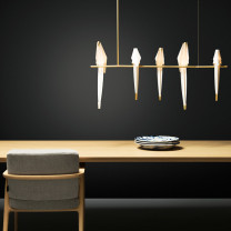 Moooi Perch Branch LED Above Dining Table