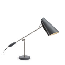 Northern Birdy Table Lamp Grey Steel
