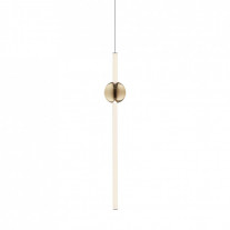 Lee Broom Orion Tube Light  LED Suspension Gold Vertical