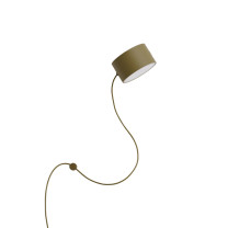 Muuto Post Wall Lamp Light - Brown Green