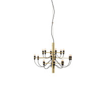 Flos 2097/18 Chandelier - Brass / Clear Bulbs